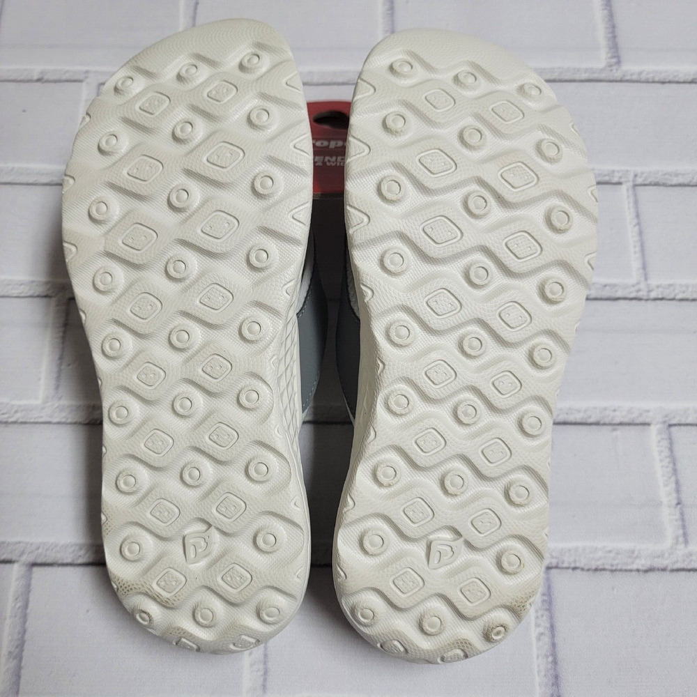 Propet TravelActiv FT Thong Sandals Flip Flops Gray Women's 9.5 X(2E) - Picture 4 of 6